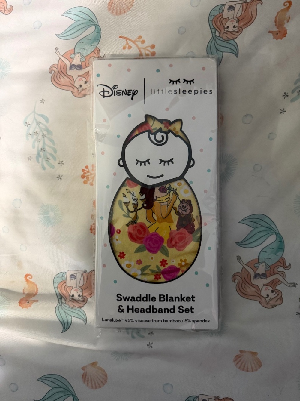 Little sleepies Belle newborn swaddle